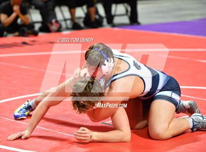 Thumbnail 1 in UIL State Championships - 6A 195lb Final photogallery.
