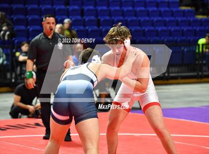 Thumbnail 3 in UIL State Championships - 6A 195lb Final photogallery.