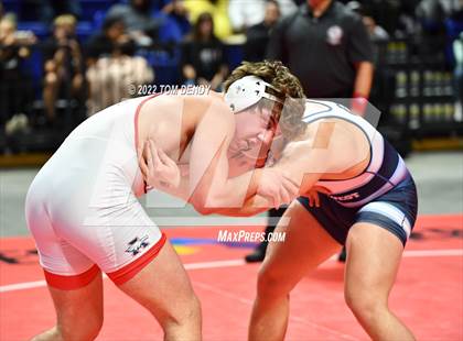 Thumbnail 1 in UIL State Championships - 6A 195lb Final photogallery.