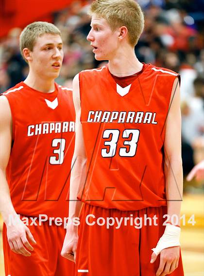 Thumbnail 1 in Chaparral vs. Rangeview (CHSAA 5A Sweet 16 Playoff) photogallery.