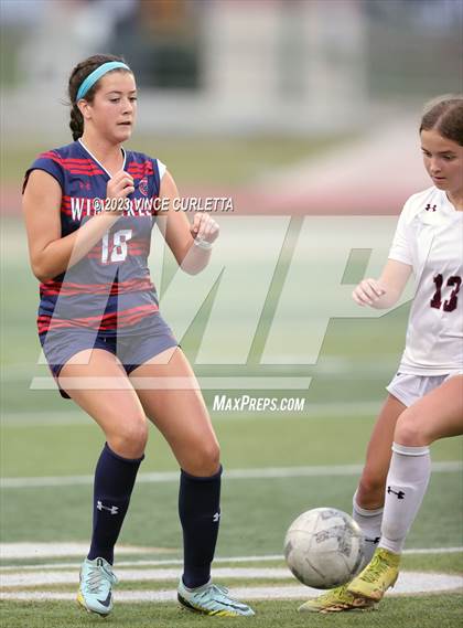 Thumbnail 3 in Davenport vs. Wimberley (UIL 4A Regional Quarterfinal Playoff) photogallery.