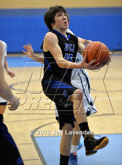 Thumbnail 2 in St. Joseph vs. Bracken Christian photogallery.