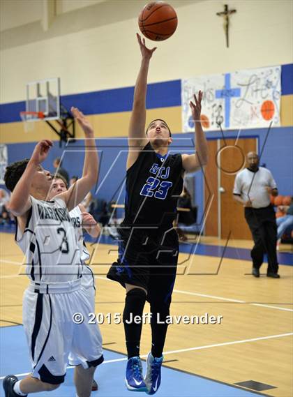 Thumbnail 2 in St. Joseph vs. Bracken Christian photogallery.