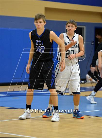 Thumbnail 1 in St. Joseph vs. Bracken Christian photogallery.