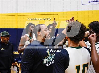 Thumbnail 2 in Holy Cross Vs Eagle Academy II (City Is Mine HS Classic Quarterfinals) photogallery.