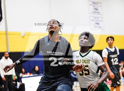 Thumbnail 2 in Holy Cross Vs Eagle Academy II (City Is Mine HS Classic Quarterfinals) photogallery.