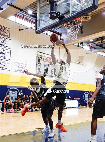 Thumbnail 2 in Holy Cross Vs Eagle Academy II (City Is Mine HS Classic Quarterfinals) photogallery.