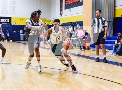 Thumbnail 1 in Holy Cross Vs Eagle Academy II (City Is Mine HS Classic Quarterfinals) photogallery.