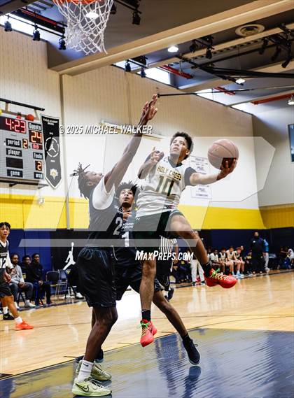 Thumbnail 3 in Holy Cross Vs Eagle Academy II (City Is Mine HS Classic Quarterfinals) photogallery.
