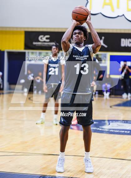 Thumbnail 1 in Holy Cross Vs Eagle Academy II (City Is Mine HS Classic Quarterfinals) photogallery.