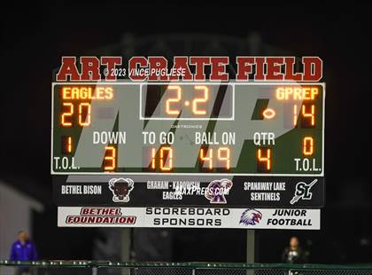 Thumbnail 2 in Gonzaga Prep @ Graham-Kapowsin (WIAA 4A Playoffs) photogallery.
