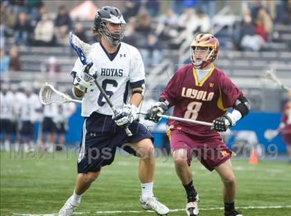 Thumbnail 3 in Loyola Academy @ Georgetown Prep (Jesuit Lacrosse Classic) photogallery.