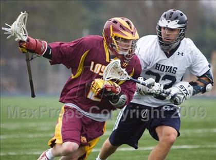 Thumbnail 1 in Loyola Academy @ Georgetown Prep (Jesuit Lacrosse Classic) photogallery.