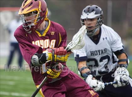 Thumbnail 2 in Loyola Academy @ Georgetown Prep (Jesuit Lacrosse Classic) photogallery.