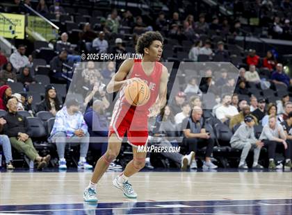 Thumbnail 1 in St. John Bosco vs Mater Dei (Trinity-Mission League Showcase) photogallery.