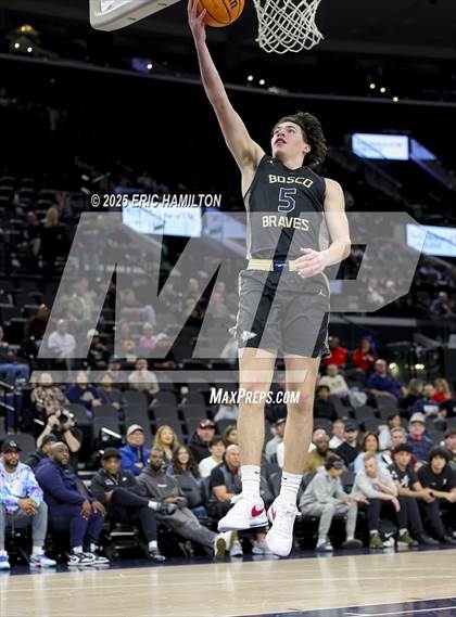 Thumbnail 3 in St. John Bosco vs Mater Dei (Trinity-Mission League Showcase) photogallery.