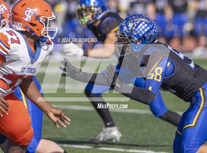 Thumbnail 3 in Maroa-Forsyth vs St. Teresa (IHSA 2A Round 1) photogallery.