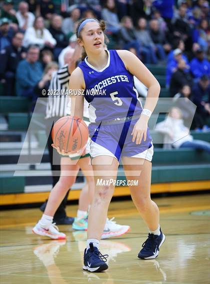 Thumbnail 2 in Rochester vs. Lake Orion (MHSAA District Final) photogallery.