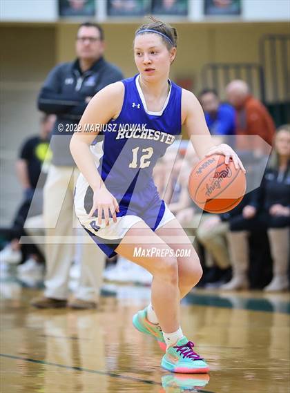 Thumbnail 3 in Rochester vs. Lake Orion (MHSAA District Final) photogallery.