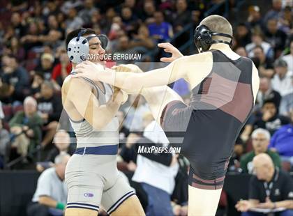 Thumbnail 3 in CIF State Boys Wrestling Championships (Semifinals) photogallery.