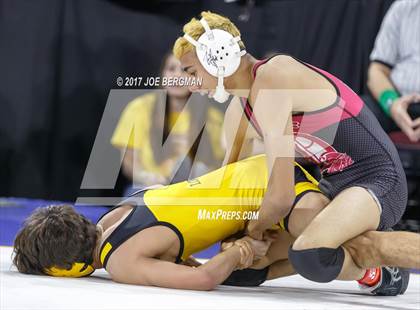 Thumbnail 1 in CIF State Boys Wrestling Championships (Semifinals) photogallery.