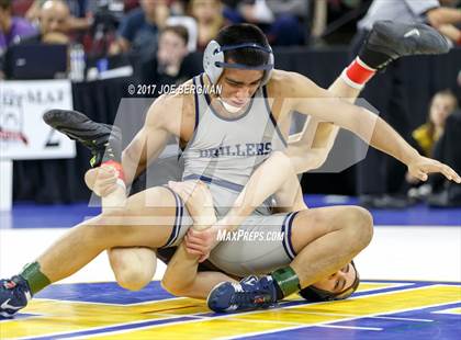 Thumbnail 1 in CIF State Boys Wrestling Championships (Semifinals) photogallery.