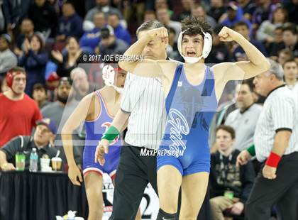 Thumbnail 3 in CIF State Boys Wrestling Championships (Semifinals) photogallery.