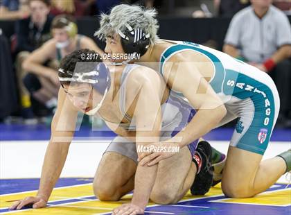 Thumbnail 2 in CIF State Boys Wrestling Championships (Semifinals) photogallery.