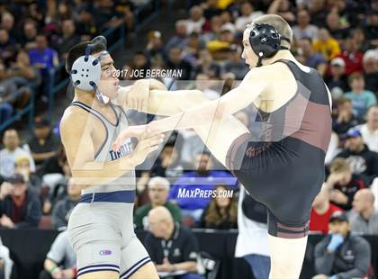 Thumbnail 1 in CIF State Boys Wrestling Championships (Semifinals) photogallery.