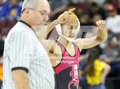 Thumbnail 1 in CIF State Boys Wrestling Championships (Semifinals) photogallery.