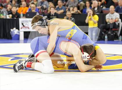 Thumbnail 2 in CIF State Boys Wrestling Championships (Semifinals) photogallery.