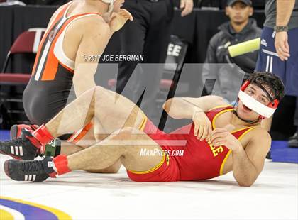 Thumbnail 2 in CIF State Boys Wrestling Championships (Semifinals) photogallery.