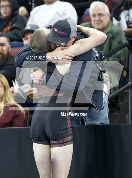 Thumbnail 1 in CIF State Boys Wrestling Championships (Semifinals) photogallery.