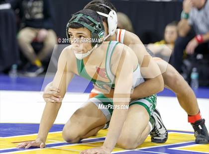 Thumbnail 3 in CIF State Boys Wrestling Championships (Semifinals) photogallery.