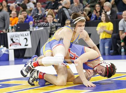 Thumbnail 2 in CIF State Boys Wrestling Championships (Semifinals) photogallery.