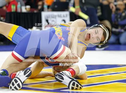 Thumbnail 2 in CIF State Boys Wrestling Championships (Semifinals) photogallery.