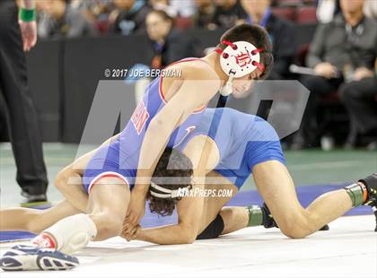 Thumbnail 1 in CIF State Boys Wrestling Championships (Semifinals) photogallery.