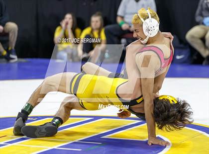 Thumbnail 2 in CIF State Boys Wrestling Championships (Semifinals) photogallery.