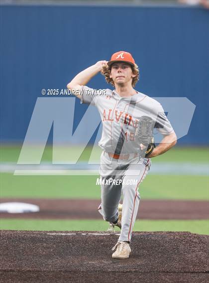 Thumbnail 3 in Alvin @ Kingwood (UIL Baseball 6A Area Playoff) photogallery.