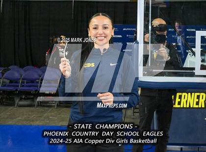 Thumbnail 3 in Phoenix Country Day vs. Page (AIA Copper Final - Awards) photogallery.
