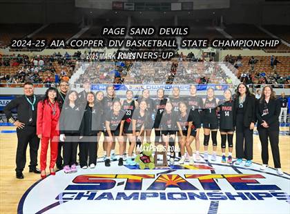 Thumbnail 3 in Phoenix Country Day vs. Page (AIA Copper Final - Awards) photogallery.