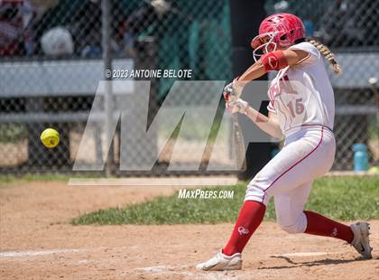 Thumbnail 1 in Los Alamitos vs. Orange Lutheran photogallery.