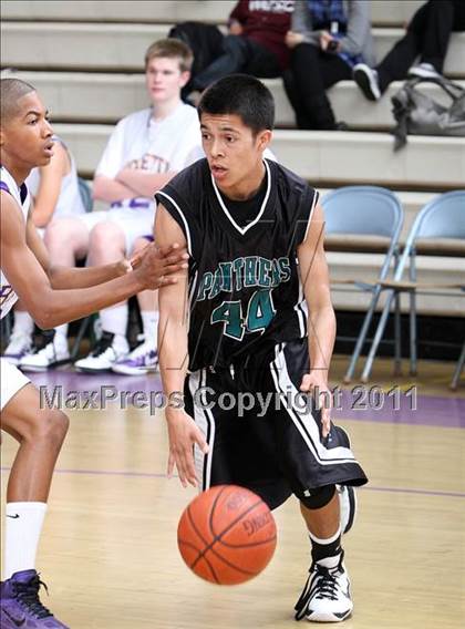 Thumbnail 3 in JV: Pioneer Valley vs. Righetti photogallery.