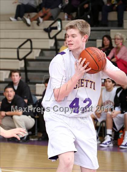 Thumbnail 2 in JV: Pioneer Valley vs. Righetti photogallery.