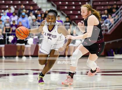 Thumbnail 1 in Martins Mill vs. LaPoynor (UIL 2A Regional Final Playoff) photogallery.