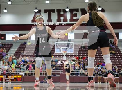 Thumbnail 1 in Martins Mill vs. LaPoynor (UIL 2A Regional Final Playoff) photogallery.
