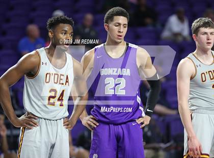 Thumbnail 3 in O'Dea vs. Gonzaga (City of Palms Classic) photogallery.