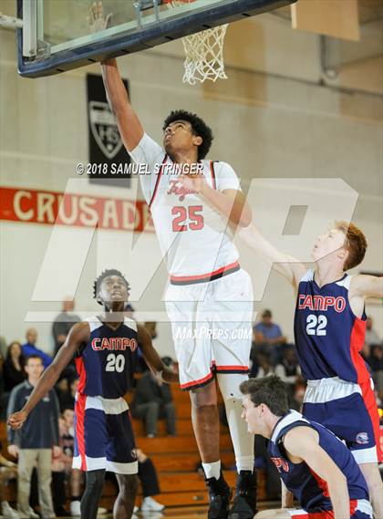 Thumbnail 2 in Campolindo vs. Lincoln (Modesto Christian Holiday Hoops Classic) photogallery.