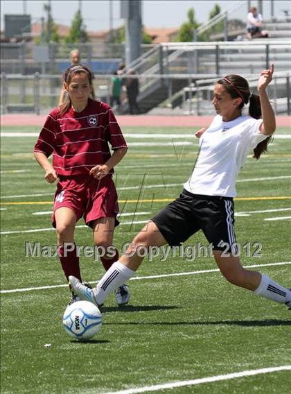 Thumbnail 1 in West Campus vs Dixon (CIF SJS D5 Final) photogallery.