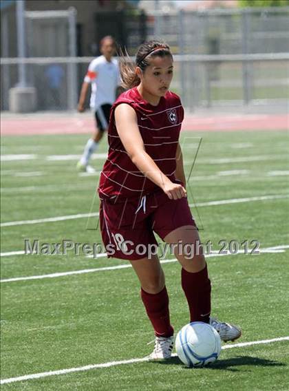 Thumbnail 3 in West Campus vs Dixon (CIF SJS D5 Final) photogallery.